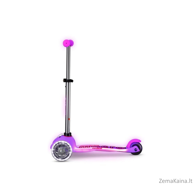 Hulajnoga Mini Micro Deluxe Glow LED Plus Frosty Pink 2