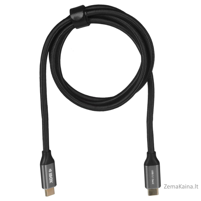I-BOX USB C/USB C, 50 cm USB kabelis 3.2 Gen 2 (3.1 Gen 2) Juodas 1
