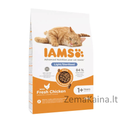 IAMS Advanced Nutrition Light/Sterilised - sausas kačių maistas - 10 kg