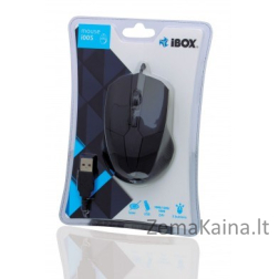 iBox i005 kompiuterio pelė USB A tipo Lazeris 1600 DPI Abiems rankoms