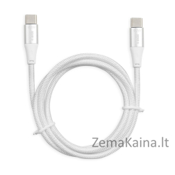 iBOX IKUTC USB-C laidas 60W 1m Baltas
