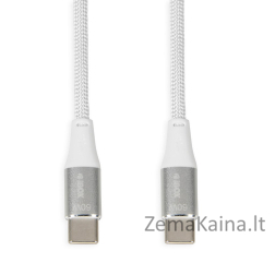 iBOX IKUTC USB-C laidas 60W 1m Baltas