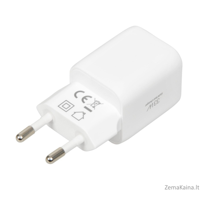 iBOX C-42 GaN PD33W tinklo įkroviklis, baltas 5