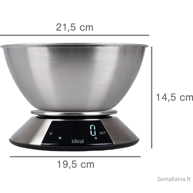IDEAL elektronikos virtuvės prietaisas 9