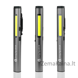 Įkraunamas LED inspekcijos dirbtuvių žibintuvėlis "everActive PL-350R" su UV spinduliais