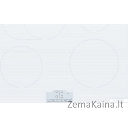 Įmontuojama indukcinė kaitlentė Bosch PIF612BB1E, balta