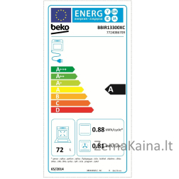 Įmontuojama orkaitė Beko BBIE13300XC