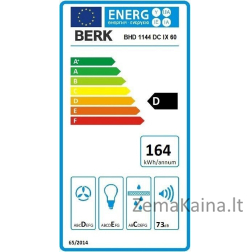 Įmontuojamas gartraukis Berk BHD 1144 DC IX 60