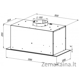 Įmontuojamas gartraukis Schlosser TN60PBWH
