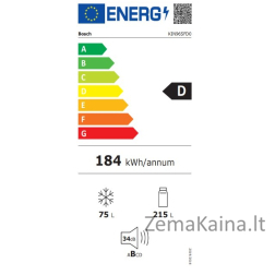 Įmontuojamas šaldytuvas Bosch KIN96SFD0
