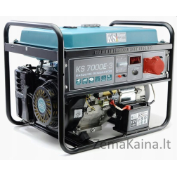 KÖNNER & SÖHNEN Benzino generatorius 5,0 kW 230/400 V KS 7000E-3