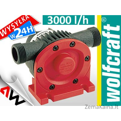 WOLFCRAFT SIURBLYS GRĄŽIMO MAŠINAI 50L/min 1