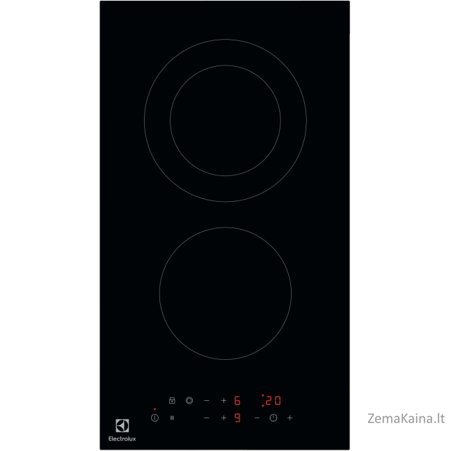 Įmontuojama elektrinė kaitlentė Electrolux „Domino“ LHR3233CK