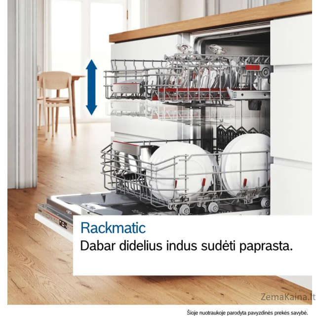 Įmontuojama indaplovė Bosch SPU4HMS10E (45 cm) 10