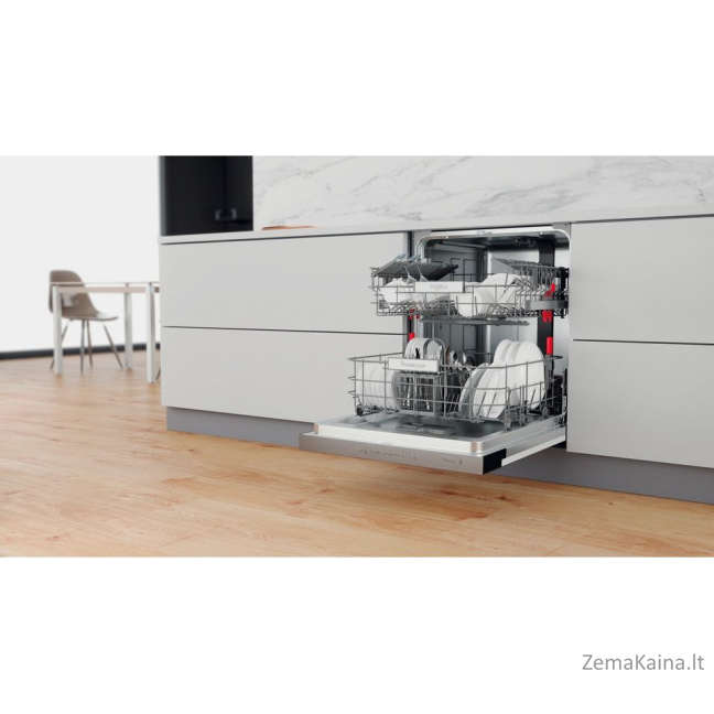 Įmontuojama indaplovė Whirlpool WBO 3T341 P X 1