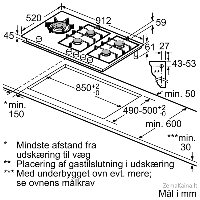Įmontuojama kaitlentė Siemens ER9A6SB70 2