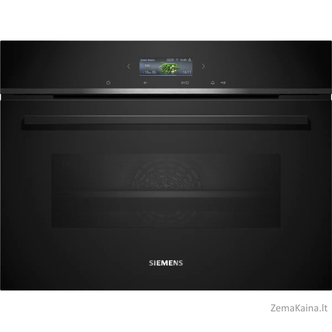 Įmontuojama kompaktiška orkaitė Siemens CB734G1B1