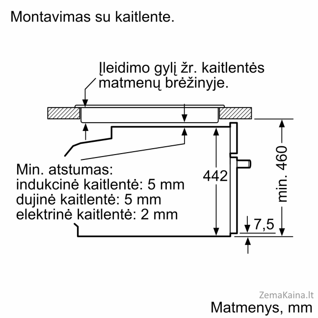 Įmontuojama orkaitė su garų funkcija Neff C29FS3AY0 4