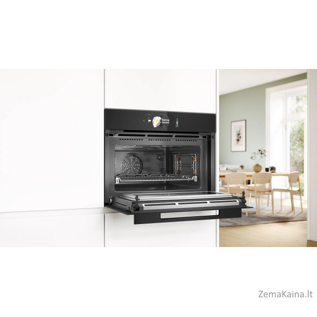 Įmontuojamoji kompaktinė orkaitė su mikrobangų funkcija Bosch CMG978NB1 4