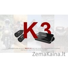 INNOVV K3 - 2 kamerų motociklo vaizdo registratorius
