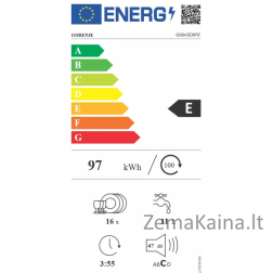 Indaplovė Gorenje GS643E90W
