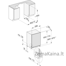 Indaplovė MIELE G 7790 SCVi
