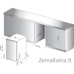 Indaplovė Whirlpool WSIP 4O33 PFE