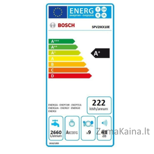 Indaplovė Bosch SPV2IKX10E