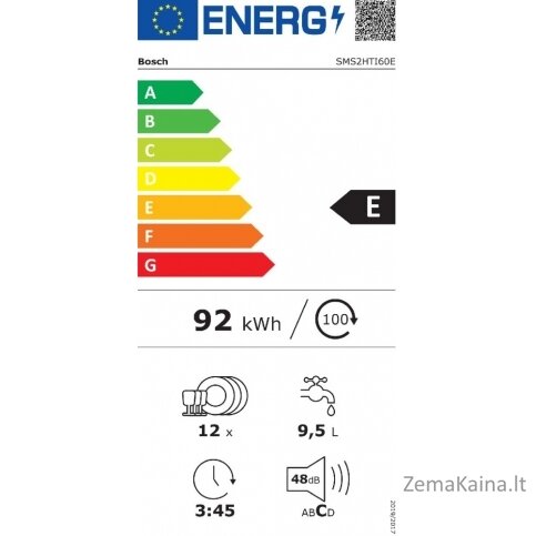 Indaplovė BOSCH SMS2HTI60E 6