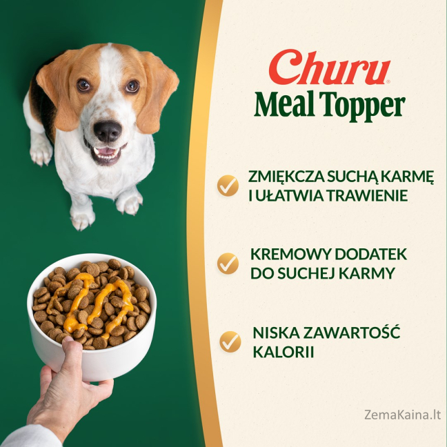 INABA DOG MEALTOPPER CHICKEN BEEF 4x14g 56g 2