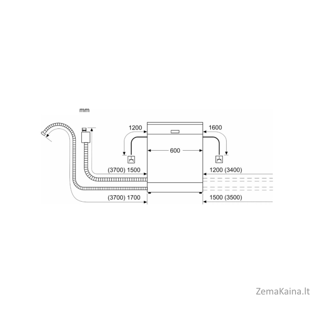 Indaplovė BOSCH SMS2HTI60E 5