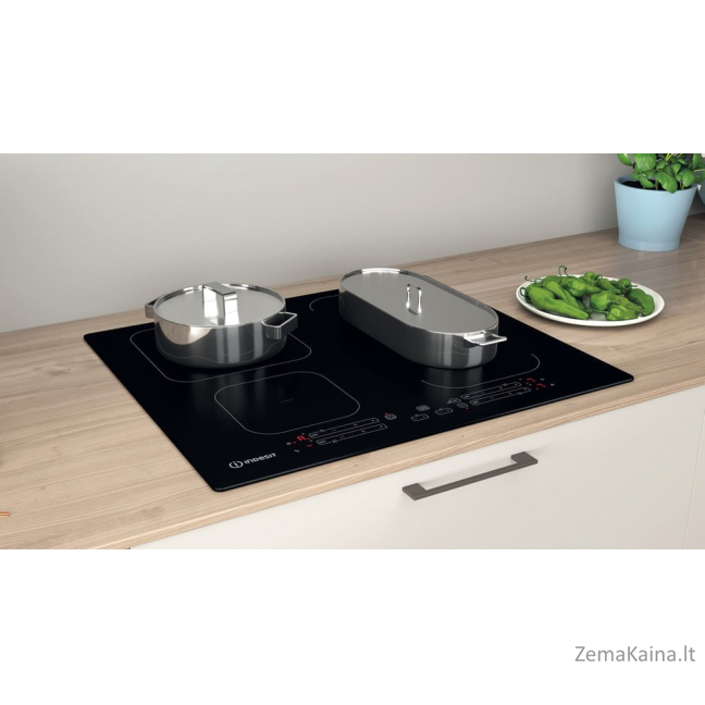 Indesit IB 65B60 NE Juoda Įmontuoti 59 cm Indukcinė viryklė, padalyta į sritis 4 zone(s) 17