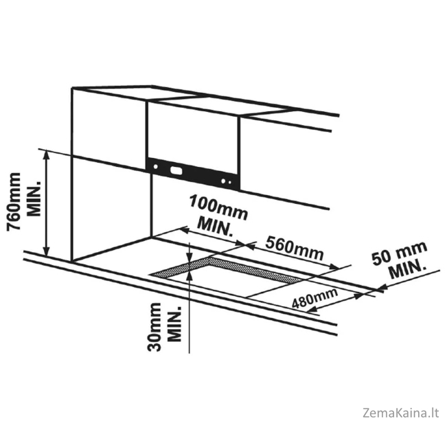 Indukcinė kaitlentė Freggia HCI64W/1 4