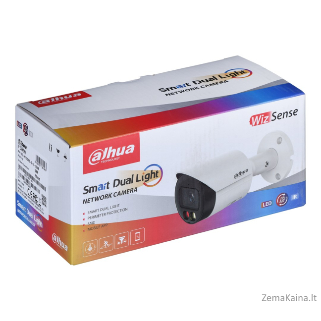 IP Kamera DAHUA IPC-HFW2549S-S-IL-0280B Balta 7