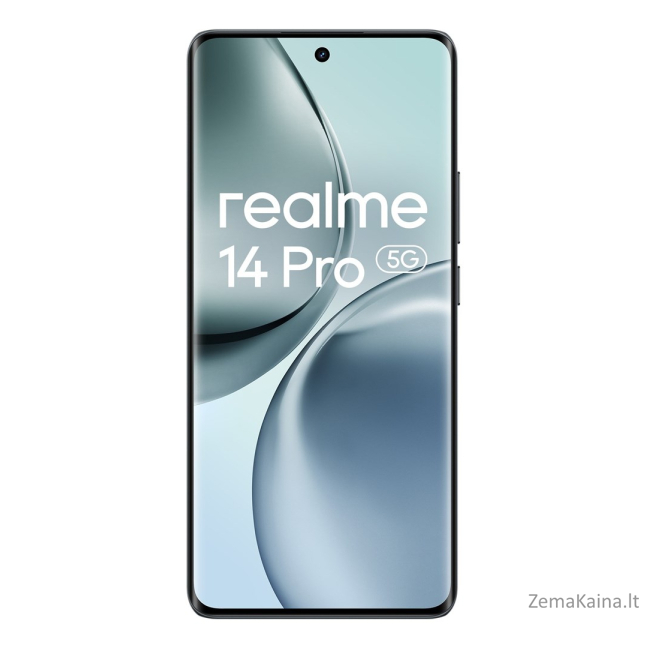 Išmanusis telefonas realme 14 Pro 5G DS 8/256 GB Suede Grey pilkos spalvos