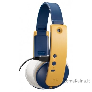 JVC HA-KD10W Ausinės Su lankeliu Bluetooth Mėlyna, Geltona 5
