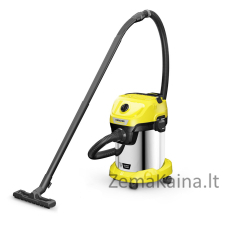 Kärcher WD 3-18 17 L Būgninis siurblys Sausas ir drėgnas 225 W Dulkių maišas