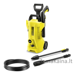 Kärcher K 2 POWER CONTROL slėginis plautuvas Vertikaliai Elektrinis 360 l/h Juoda, Geltona