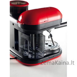 Kavos aparatas 1318 Ariete Moderna Espresso Raudona