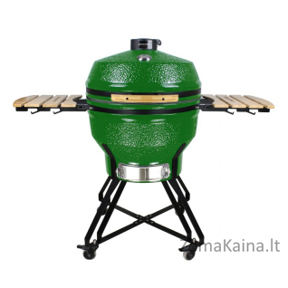 Kamado grilis su priedais Zyle XX Large, ZY26KSGRSET, 66 cm, žalias