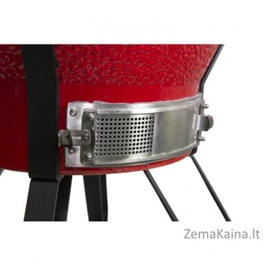 Kamado grilis su priedais Zyle 56 cm, Large ,raudonas 3