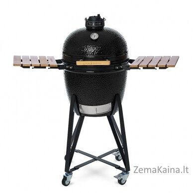 Kamado grilis su priedais Zyle 56 cm, Large ZY22BLSET, juodas