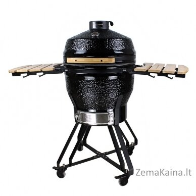 Kamado grilis su priedais Zyle 56 cm, Large ZY22KSBLSET, juodas 2