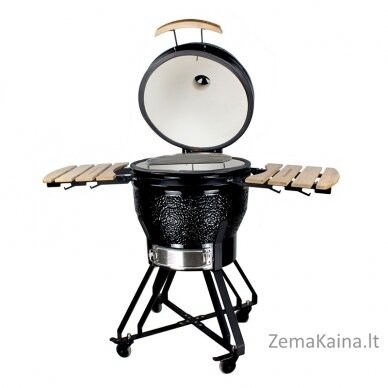 Kamado grilis su priedais Zyle 56 cm, Large ZY22KSBLSET, juodas 3