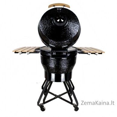 Kamado grilis su priedais Zyle 56 cm, Large ZY22KSBLSET, juodas 4