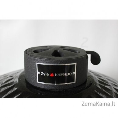 Kamado grilis su priedais Zyle 62 cm, X Large Diamond, ZY24KSBLDISET, juodas 5