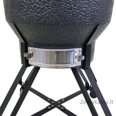 Kamado grilis su priedais Zyle 66 cm, XX Large, ZY26KSMGSET, matinis pilkas 6