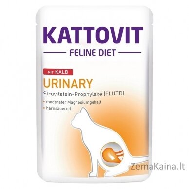 KATTOVIT Feline Diet Urinary - šlapias kačių maistas - 12 x 85g 3