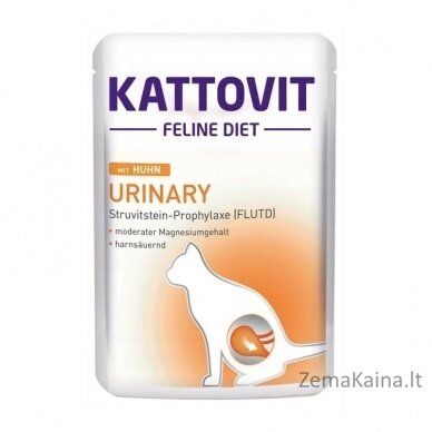 KATTOVIT Feline Diet Urinary - šlapias kačių maistas - 12 x 85g 4