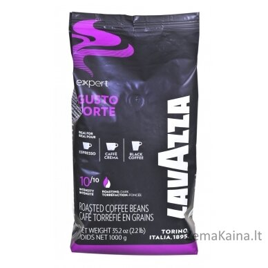 Kavos pupelės Lavazza Gusto Forte Expert 1 kg 1